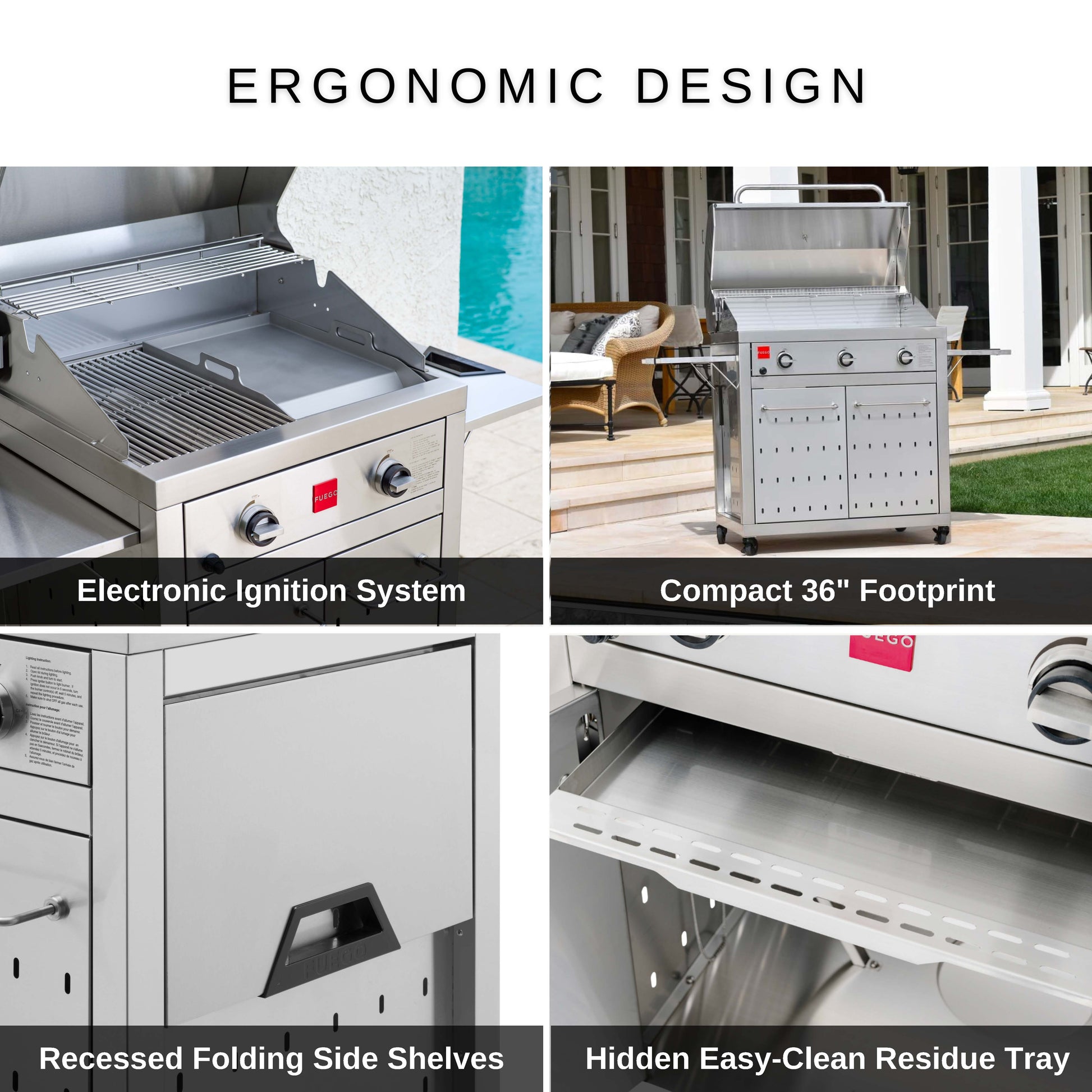 Fuego F36S 304SS Gas Grill