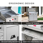 Fuego F36S 304SS Gas Grill