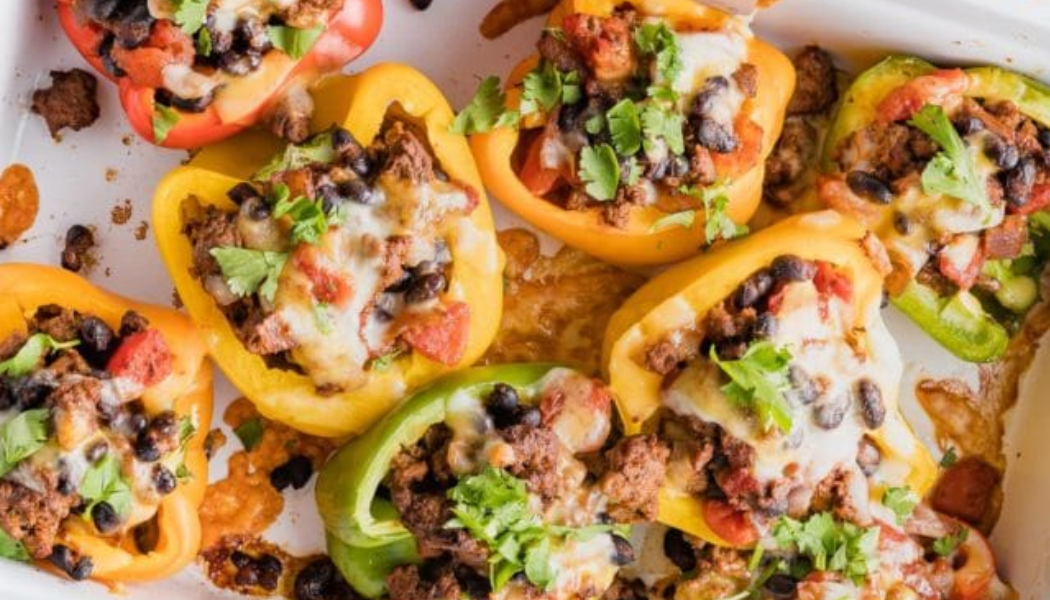 taco stuffed peppers